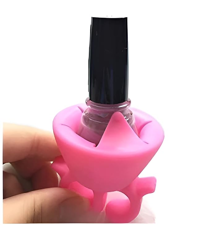 Soft Silicone Nail Polish Stand