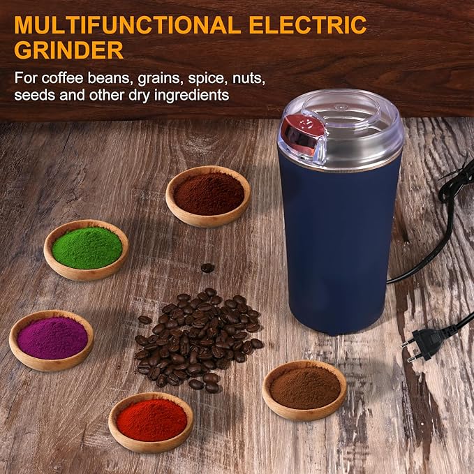 Instant Mixer Electric Coffee Grinders for Spices, Seeds, Herbs, and Coffee Beans