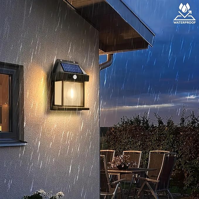 Motion Sensor Solar Charging Outdoor Lamps