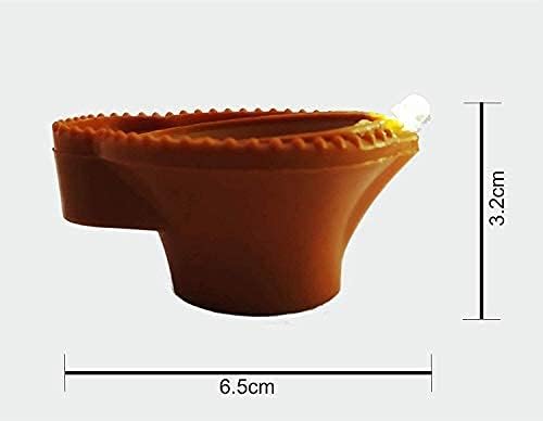 LED Diya for Eco-Friendly Diwali Decorations Water Sensor